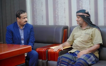المحافظ بن الوزير يؤكد مواصلة دعم الأولويات الخدمية والتنموية لمديرية عرماء