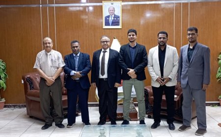 جامعة عدن ومؤسسة صلة تبحثان تعزيز الشراكة لدعم الدراسات العليا