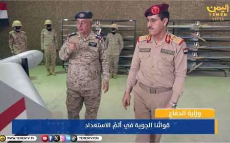 تحول عسكري لافت.. الحكومة الشرعية بثّ لقطات حصرية لطائرات مسيرة استعدادًا لمعركة (تحرير صنعاء)