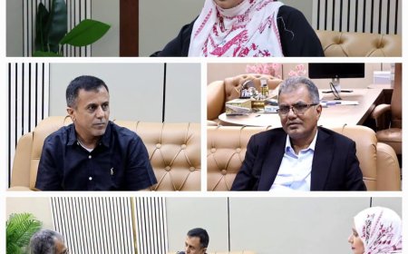 لقاء يقر خطط تعزيز مضاعفة وتكامل الرقابة التجارية وضبط الأسواق بمديريةالمعلا بعدن