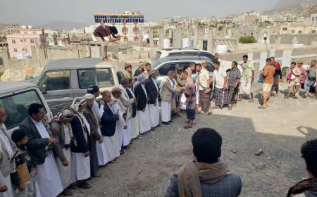 في مشهد قبلي مهيب.. وفد أبين يحل ضيفًا على جبل حبشي لإنهاء الخلاف وترسيخ قيم الصلح والتسامح