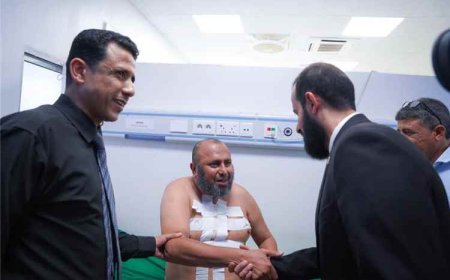 المحافظ المنقذ (الرباش) يتفقد مستشفى رُصد العام لبحث الاحتياجات وتحسين الخدمات الطبية