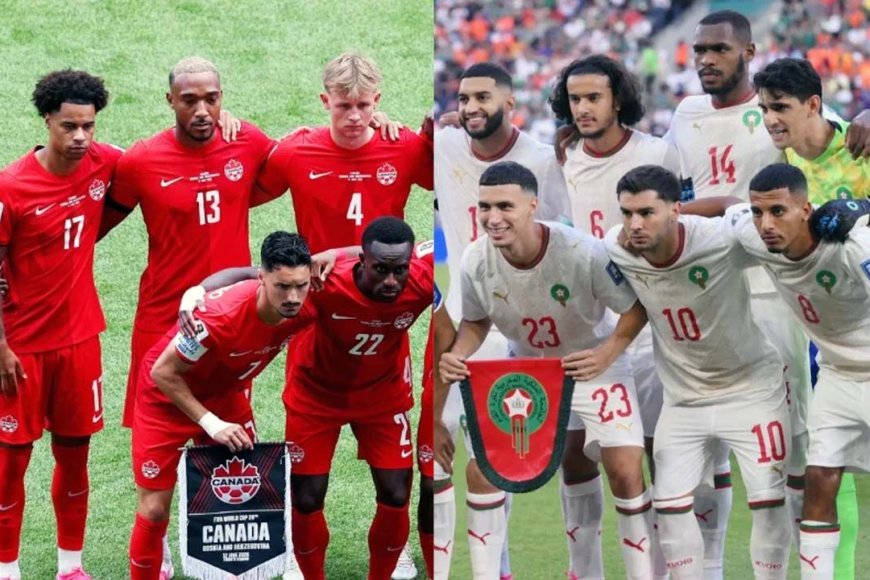 المغرب يصطدم بكندا في ثمن نهائي كأس العالم