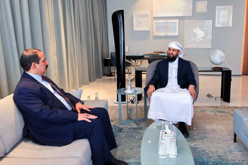 المحرّمي يستقبل وزير الداخلية ويطّلع على مستجدات الأوضاع الأمنية