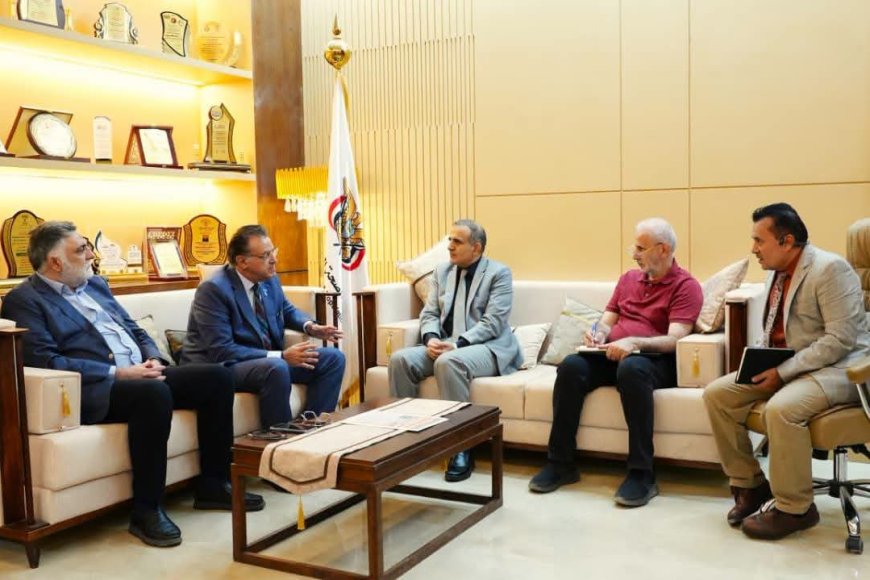 وزير الصحة يبحث مع منظمة الصحة العالمية تعزيز الدعم الفني وإعادة هيكلة أولويات بناء النظام الصحي.