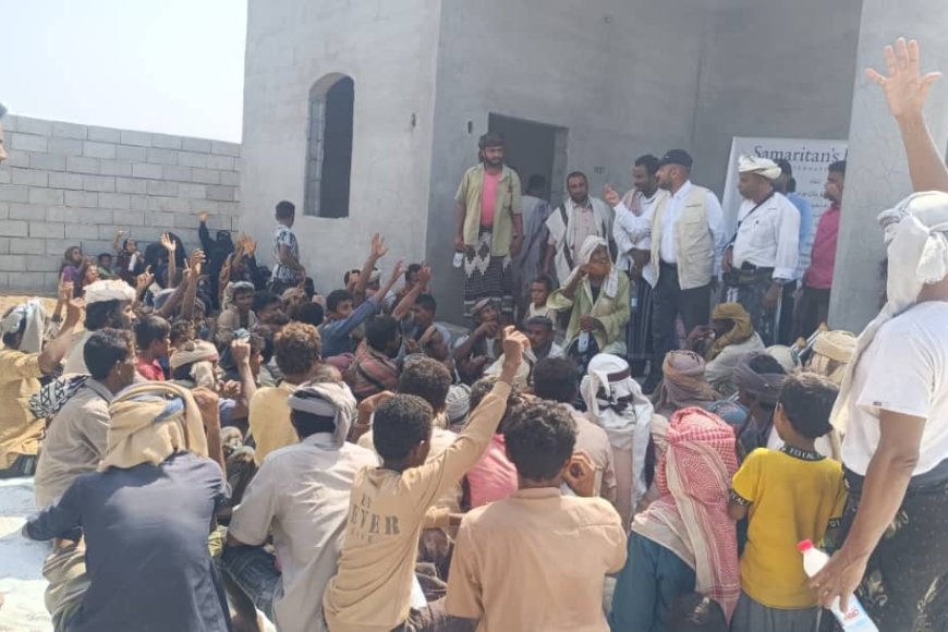 الدعيس يدشن مشروع دعم سبل العيش لـ«90» أسرة من الأشد احتياجًا في المخا