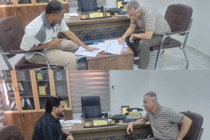 لرسم خارطة طريق المستقبل المهني بـ "عدن".. مدير عام التعليم الفني يبحث تعزيز الأداء في التواهي والبريقة