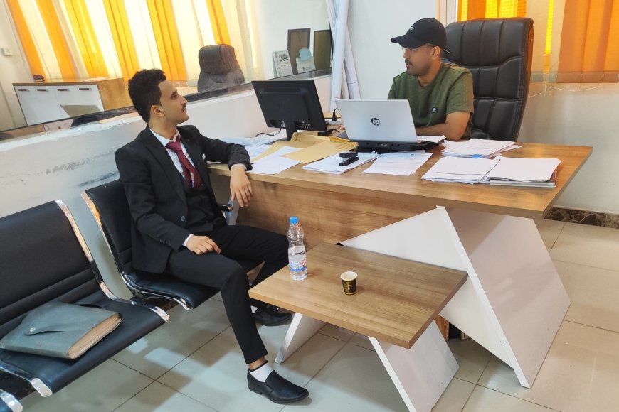 رئيس حلف أبناء الحواشب يلتقي رئيس قسم المسؤولية المجتمعية بالشركة الوطنية للأسمنت
