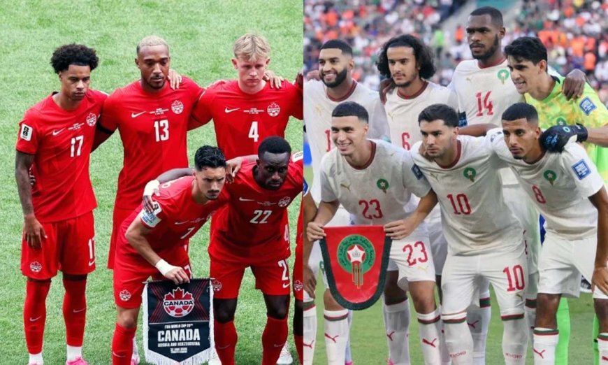 المغرب يصطدم بكندا في ثمن نهائي كأس العالم