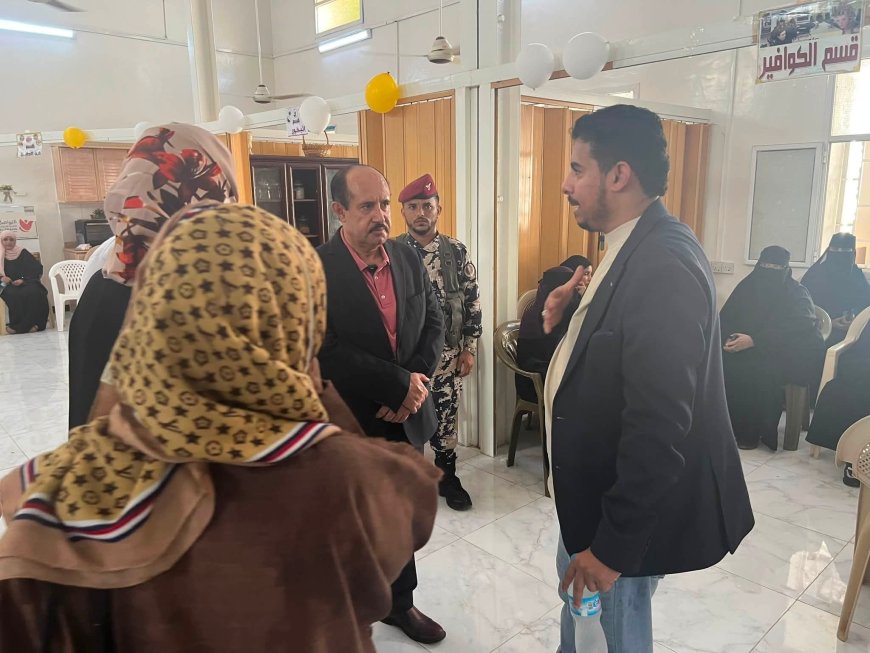 مكتب وزارة الشؤون الاجتماعية والعمل بالعاصمة عدن يدشن العمل بمركز الأسر المنتجة بمديرية صيرة لتمكين النساء والشباب اقتصادياً