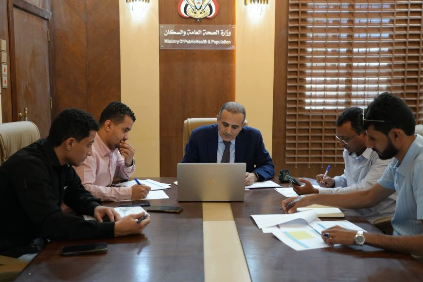 وزير الصحة يرأس اجتماع اللجنة التحضيرية للحملة الوطنية  "قلبك أمانة"