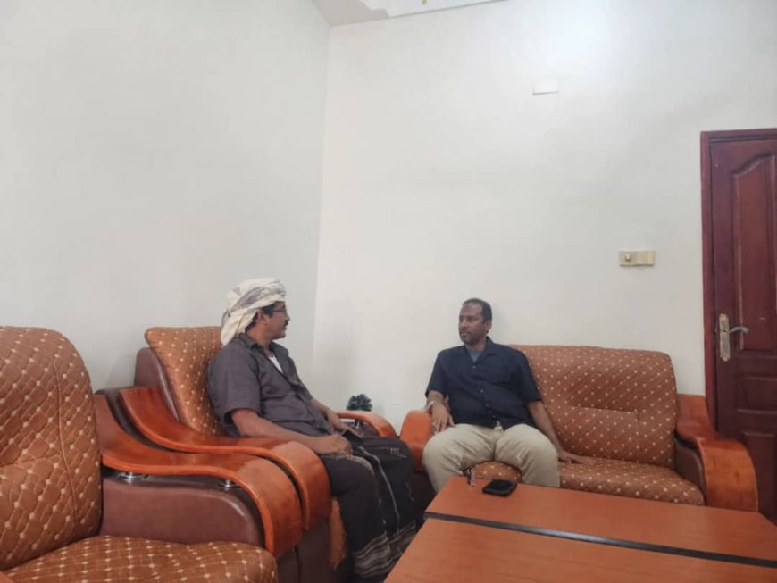 مجلس المستقبل الجنوبي بمحافظة المهرة يبحث مع وكيل أول المحافظة تعزيز التعاون لخدمة المواطنين