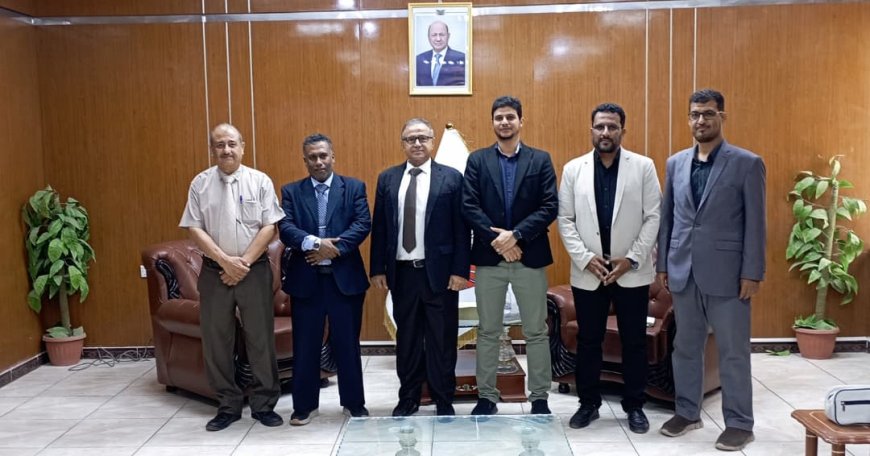 جامعة عدن ومؤسسة صلة تبحثان تعزيز الشراكة لدعم الدراسات العليا