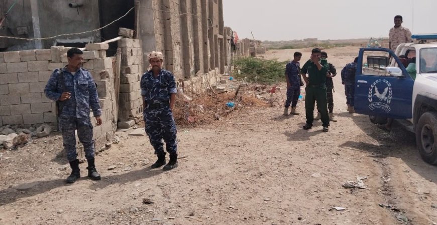 شرطة روكب و بويش يطيح بعصابة سرقة كيبلات الكهرباء شرق المكلا