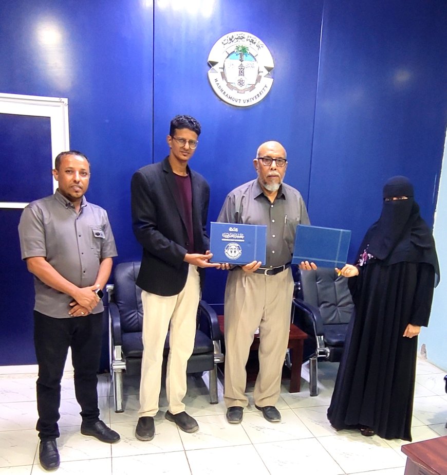 برعاية نائب رئيس جامعة حضرموت لشؤون الطلاب.. توقيع اتفاقية تعاون بين مركز جامعة حضرموت لتدريب الطلاب واتحاد الملتقيات الشبابية التطوعية بساحل حضرموت*✨ 