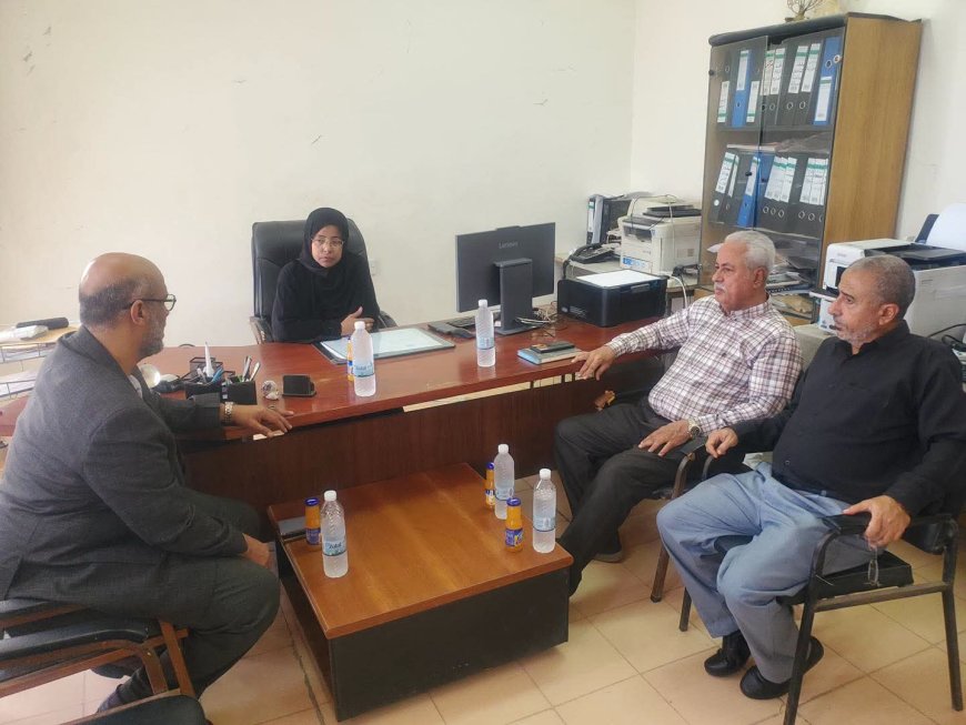 بتوجيه من الوزير السقطري ..الوكيل بابلغوم يتفقد هيئة أبحاث علوم البحار بعدن ويؤكد دعم البحث العلمي للنهوض بالقطاع السمكي