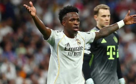 مصير   فينيسيوس مع ريال مدريد مازال غامضاً .. ما الاسباب