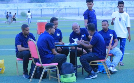 وفقا لتوجيهات قيادة الاتحاد اليمني لكرة القدم   المكلا تشهد رسميا تدشن مراكز التدريب والتطوير الرياضي (FIFA TDS) 