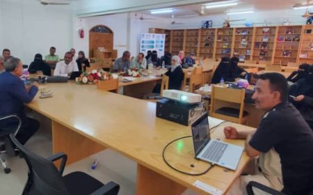 تطوير واستدامة الجانب العملي للمقررات الدراسية.. في ورشة علمية بكلية الصيدلة بجامعة عدن