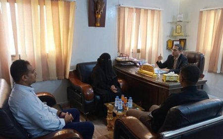 العمودي يطّلع على خطط منظمة أثر الشبابية ويشيد بدورها في خدمة المجتمع وتمكين الشباب