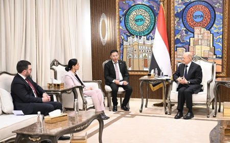 الرئيس العليمي: اليمن دخل مرحلة جديدة من استعادة المبادرة وبناء الدولة.. تفاصيل لقائه بسفيرة بريطانيا