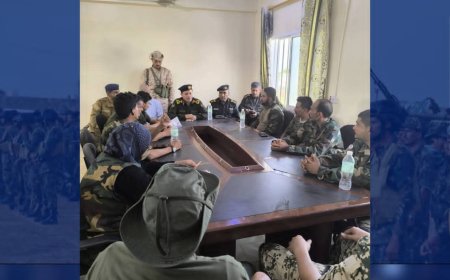 مدير أمن أبين يعقد اجتماعًا بقيادة قوات الطوارئ ويؤكد رفع الجاهزية وتعزيز التنسيق الأمني