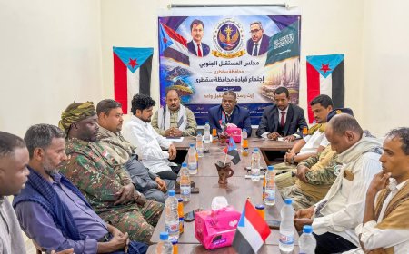 مجلس المستقبل الجنوبي بسقطرى يعقد اللقاء الأول لهيئته التنفيذية ويقر إعادة هيكلة المجلس في حديبو