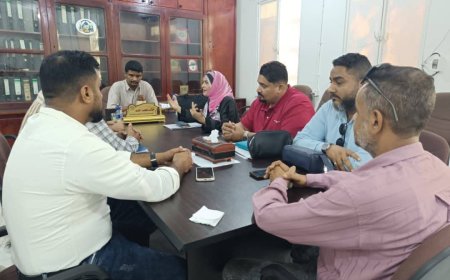 رئيسة الاتحاد العام لنقابات عمال العاصمة عدن تلتقي بقيادات الحركة المدنية والحقوقية