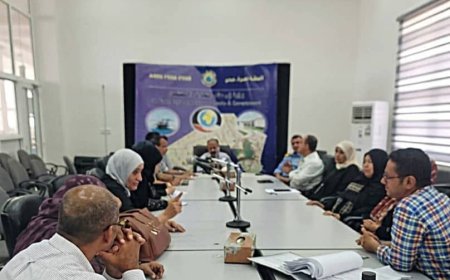 رئيس هيئة المنطقة الحرة بعدن يشدد على حماية الأراضي الاستثمارية