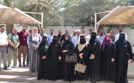 إدارة التدريب في الخطوط الجوية اليمنية تبدأ تنفيذ برنامجها التدريبي في اللغة الإنجليزية لموظفيها بمعهد اميديست بعدن