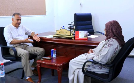 لتلبية متطلبات سوق العمل.. "الجاوي" و"الأهدل" يبحثان تعزيز الشراكة لتطوير مخرجات التعليم الفني بعدن