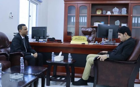 وكيل حضرموت لشؤون الطاقة يبحث مع إدارة شركة النفط بالوادي سبل تطوير الأداء
