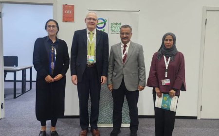 رئيس الوفد اليمني يبحث مع مرفق البيئة العالمي تعزيز الدعم للمشاريع البيئية و المناخية في اليمن