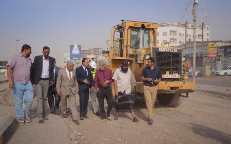 وزير الأشغال يدشن مشروع صيانة وتأهيل خط كورنيش المحافظ في المنصورة 