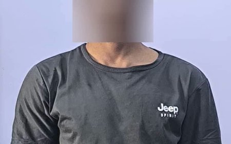 شرطة دار سعد تضبط متهما من ذوي السوابق في قضايا السرقة والنشل.