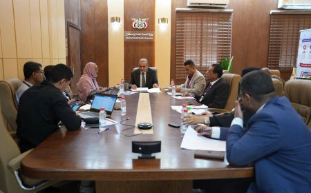 وزير الصحة يرأس اجتماعاً مشتركاً مع منظمة الصحة العالمية لمناقشة مستجدات الأوضاع الوبائية وتعزيز الاستجابة الصحية