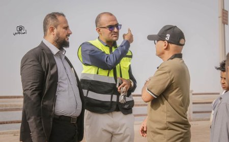 مدير عام المنصورة يتفقد أعمال صيانة وتأهيل شارع كورنيش المحافظ من البريهي إلى جولة سوزوكي..