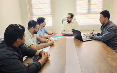 الجهوري يطلع على الترتيبات الجارية لتنظيم معرض HDEX للتحول الرقمي والدفع الإلكتروني بالمكلا