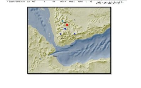 عاجل.. هزة أرضية تضرب هذه المحافظة ومركز الرصد الزلزالي يوضح تفاصيل