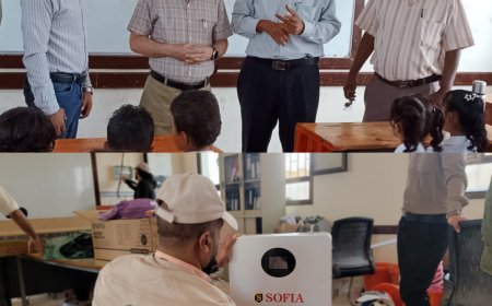 تدشين مشروع الطاقة الشمسية بمدرسة الفلاحين في دار سعد