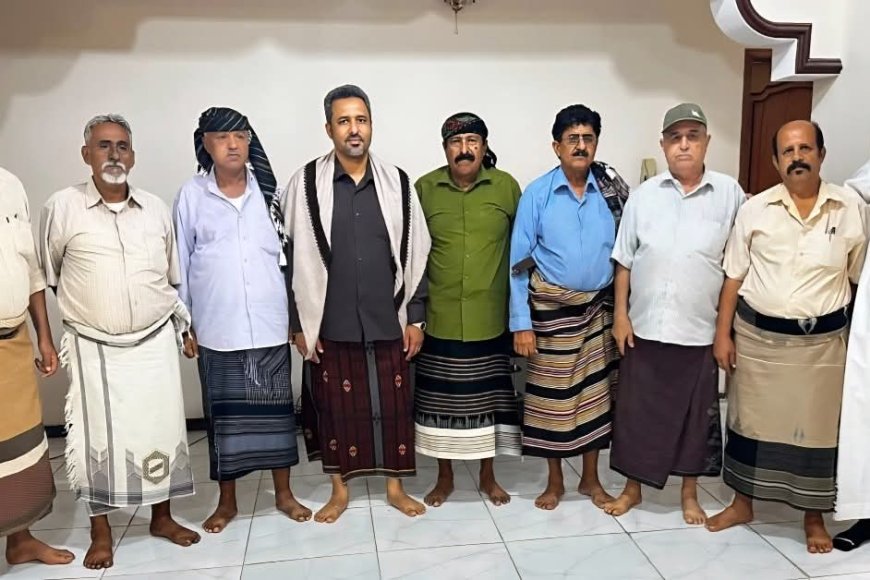 المحافظ الحالمي يلتقي قيادة الهيئة العسكرية العليا للجنوب ويبحث مطالبهم وتعزيز العمل المشترك