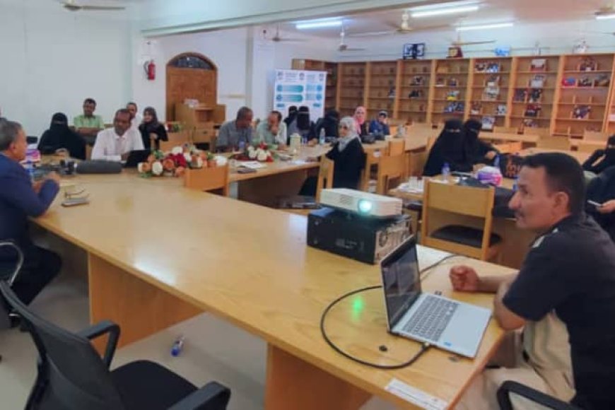 تطوير واستدامة الجانب العملي للمقررات الدراسية.. في ورشة علمية بكلية الصيدلة بجامعة عدن