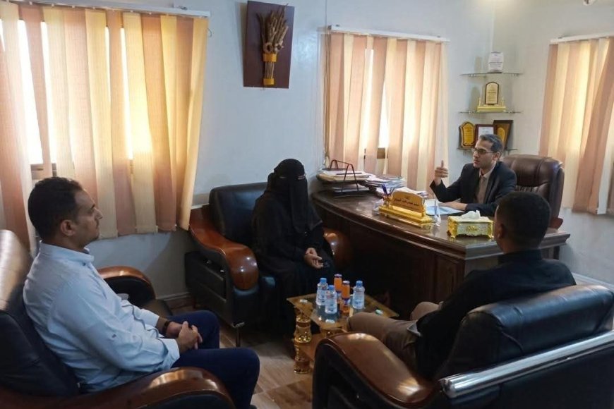 العمودي يطّلع على خطط منظمة أثر الشبابية ويشيد بدورها في خدمة المجتمع وتمكين الشباب