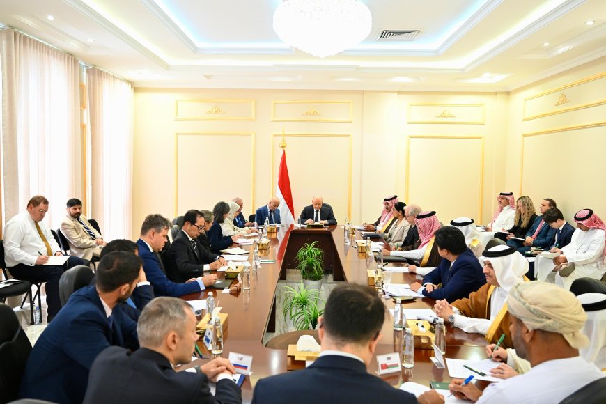 بحصور سفراء الدول الكبرى.. الرئيس العليمي: مرحلة الاعتداء بلا كلفة انتهت&nbsp;