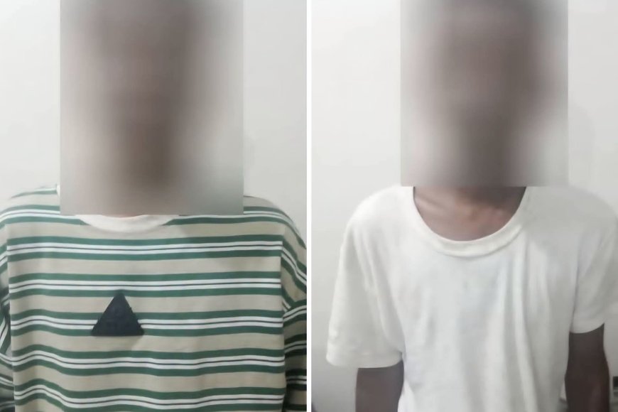 شرطة القاهرة تضبط متهمين بسرقة الهواتف وحقائب النساء باستخدام دراجة نارية.