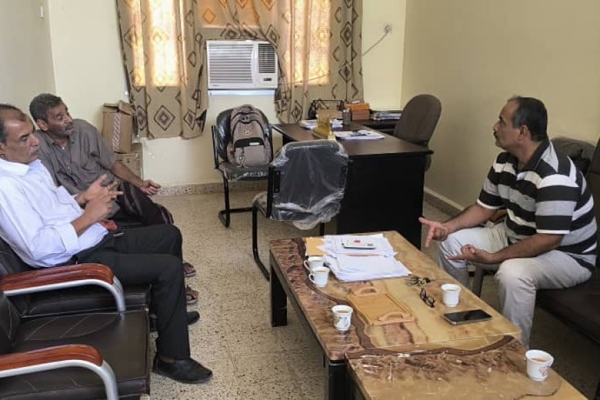 مجلس المستقبل الجنوبي بلحج يبحث مع قيادة كلية ناصر الزراعية سبل دعمها واستقطاب الطلاب