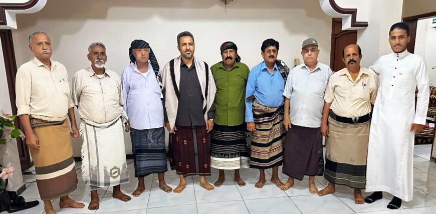 المحافظ الحالمي يلتقي قيادة الهيئة العسكرية العليا للجنوب ويبحث مطالبهم وتعزيز العمل المشترك