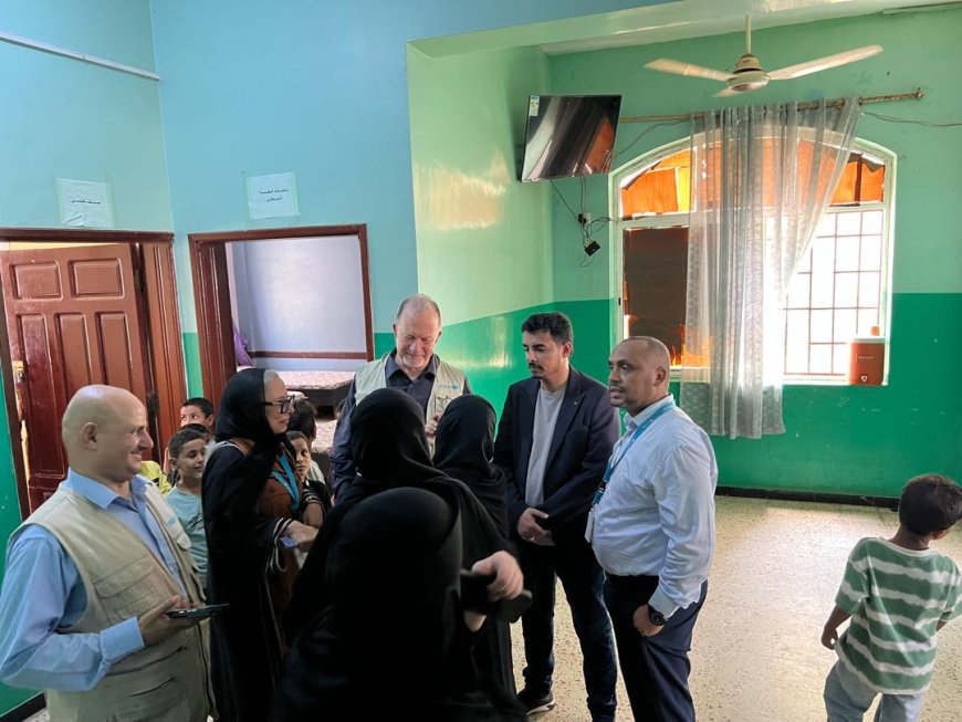 وفد رفيع من اليونيسف يطلع على جهود حماية الطفولة في عدن