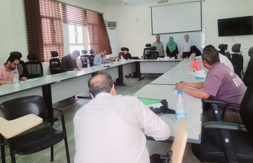 جامعة عدن تدشن امتحانات ماجستير الإدارة الصحية