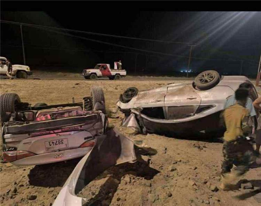 مصرع جنديين في (درع الوطن) بحادث سير أليم بمديرية البريقة في عدن